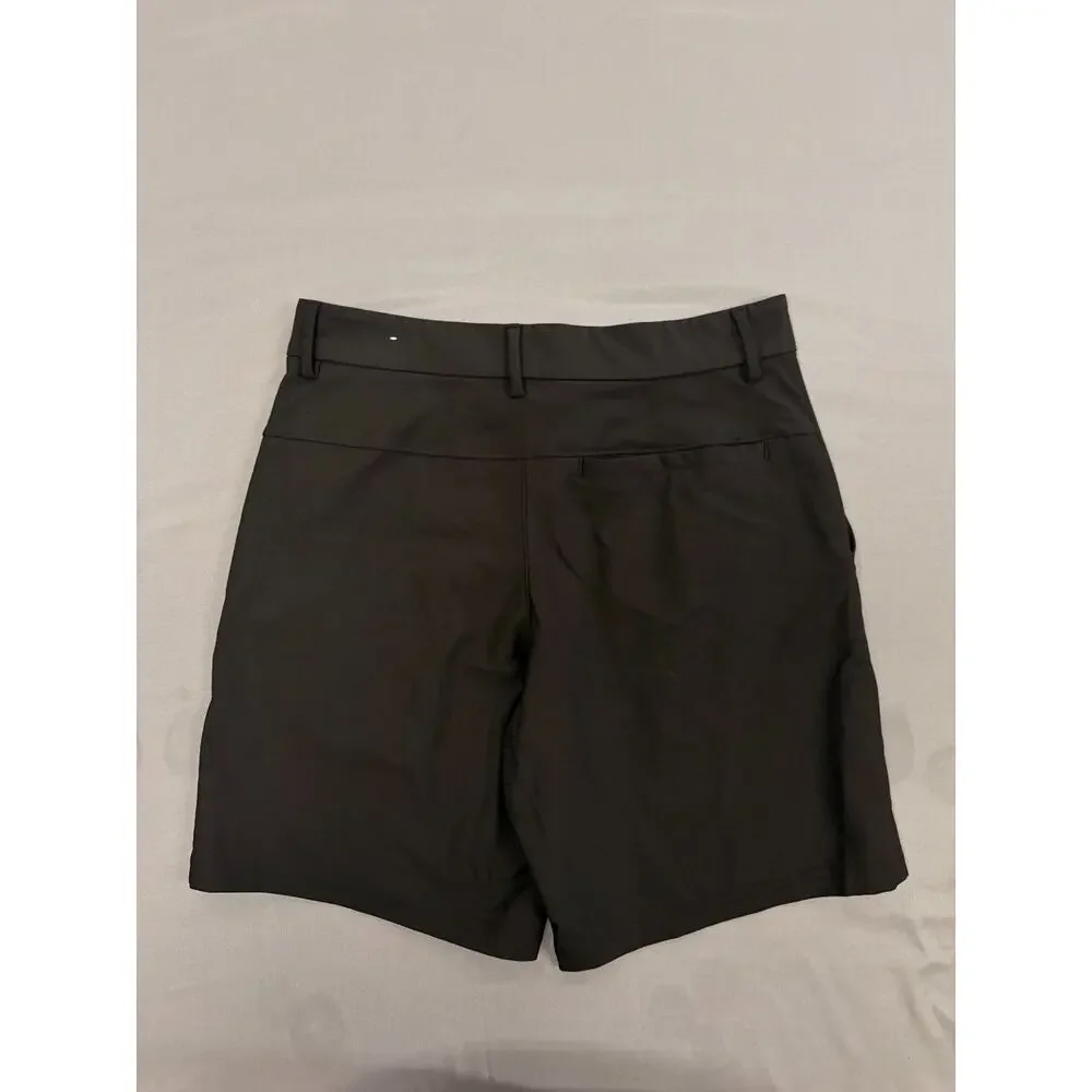 All in Motion Golf Shorts Boys 12 Black Adjustable Waist UPF Protection Stretch